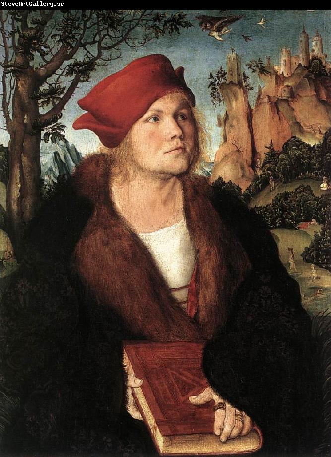 CRANACH, Lucas the Elder Portrait of Dr. Johannes Cuspinian ff